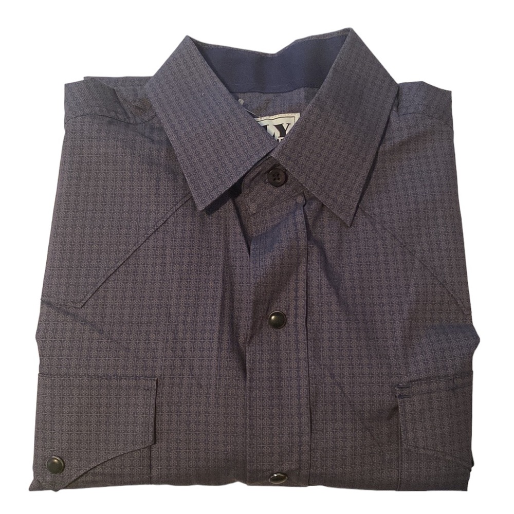 ELY CATTLEMAN Men’s SnapDown LongSleeve Western Shirt